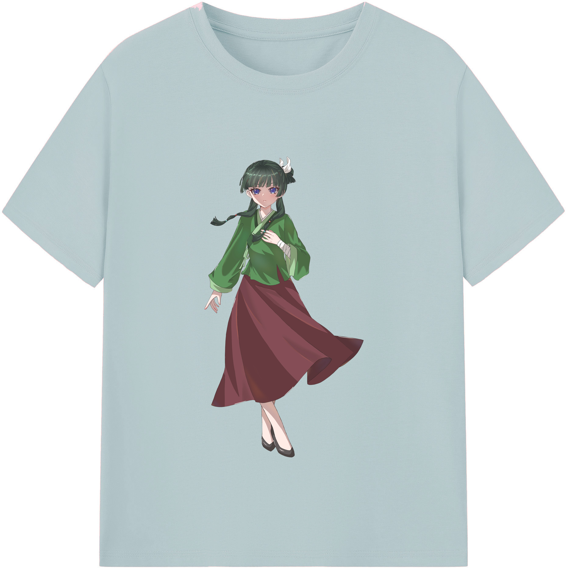 （画像用） 薬屋のひとりごと The Apothecary Diaries 綿100％半袖Tシャツ（フロントプリント）
